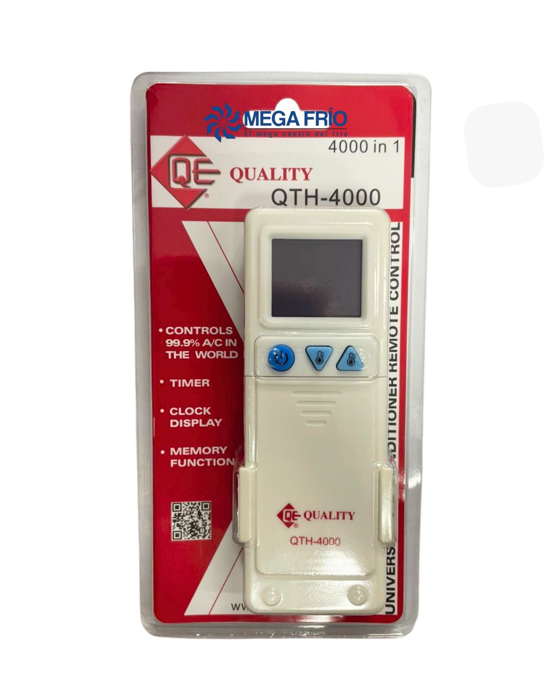 CONTROL REMOTO UNIV. P/A.A.QUALITY QTH-4000