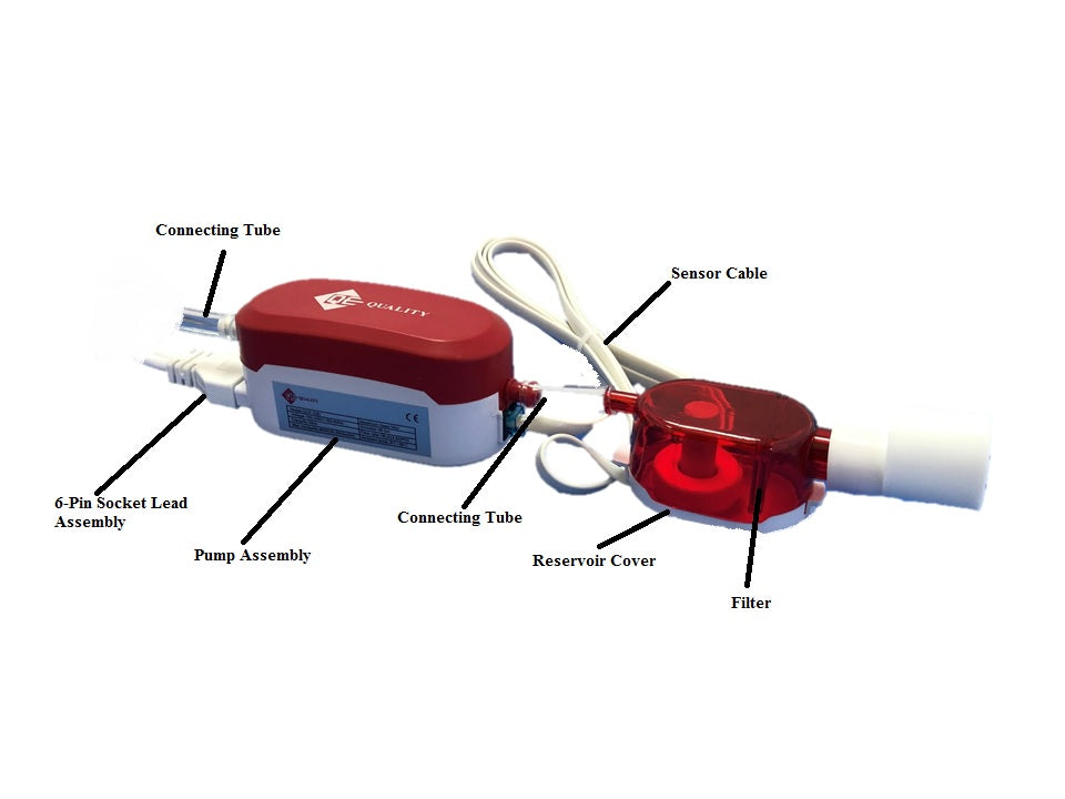 MINI BOMBA QUALITY VOLTAJE DUAL MOD: QCP-33D 100-230V/50-60HZ