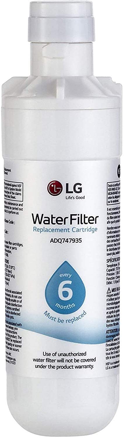 FILTRO DE AGUA PARA REFRIGERADORA - LG ADQ747935 LT1000P (INTERIOR)