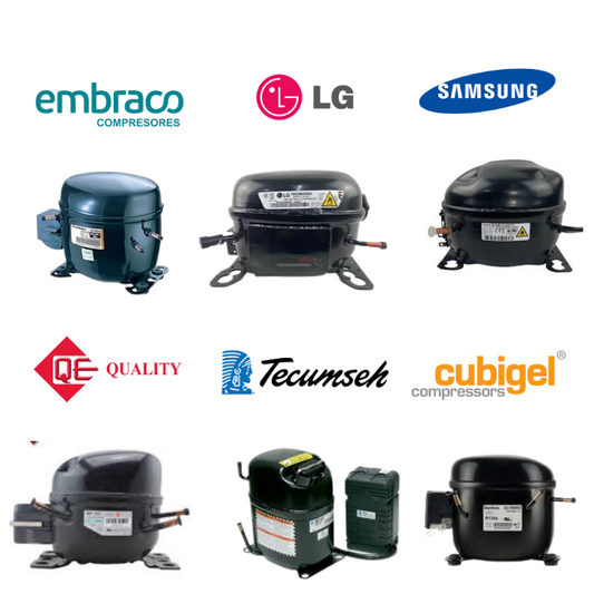 COMPRESORES DOMÉSTICOS Y COMERCIALES DESDE 1/10 HP HASTA 1 HP