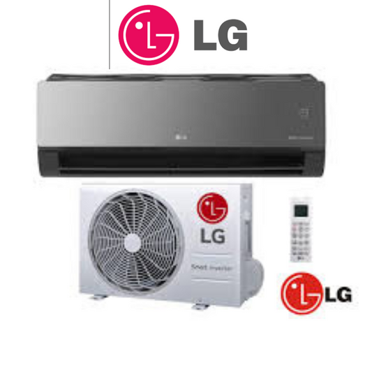 AIRE ACONDICIONADO ARTCOOL LG INVERTER ESPEJADO FRIÓ CALOR SPLIT PARED C/WIFI