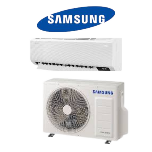EQUIPO DE AIRE ACONDICIONADO SAMSUNG WIND FREE FRIO SOLO INVERTER SPLIT PARED C/WIFI