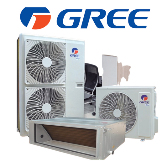 FAN COIL EXPANSIÓN DIRECTA GREE INVERTER FRIO CALOR R-32 220V/1F/60HZ