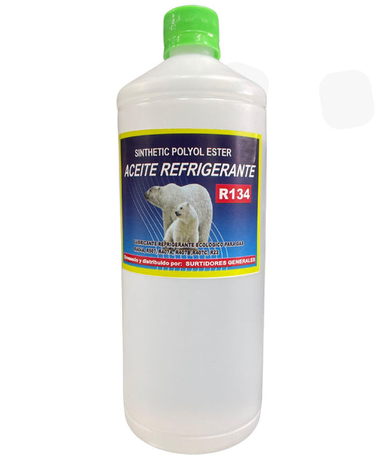 ACEITE REFRIGERANTE R134A ECOLÓGICO-500M