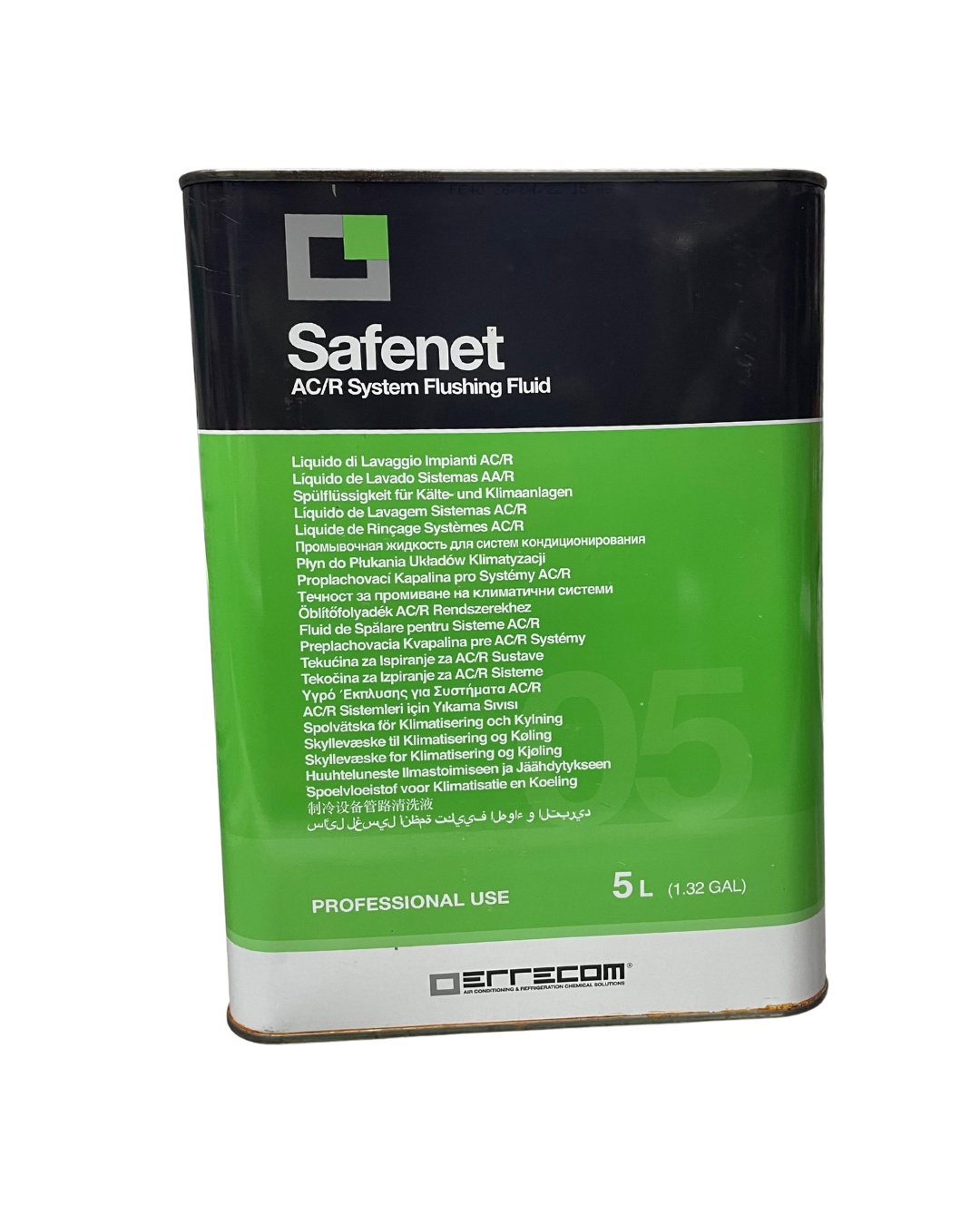 SAFENET – AGENTE DE LIMPIEZA 5 L (REEMPLAZO DE HCFC‑141B)