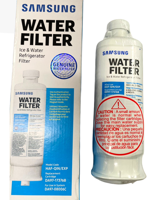 SAMSUNG DA97-17376B FILTRO DE AGUA PARA REFRIGERADOR, MODELO HAF-QIN/EXP