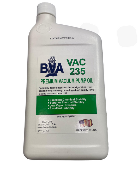 ACEITE PARA BOMBA DE VACIO VAC 235 – 1 GALON – BVA  / 1/4 gal