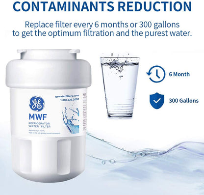 FILTRO DE AGUA PARA REFRIGERADOR - GENERAL ELECTRIC MWF (INTERIOR)