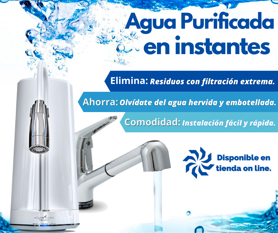 FILTRO DE AGUA AQUA NANO CTU - 500