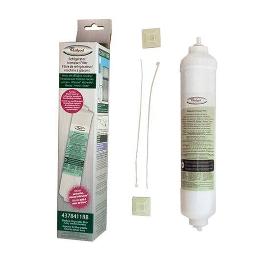 FILTRO DE AGUA PARA REFRIGERADORA - WHIRLPOOL 4378411RB (EXTERIOR)